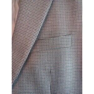 Ralph Lauren brown herringbone blazer mens 41R sportjacket silk wool classic